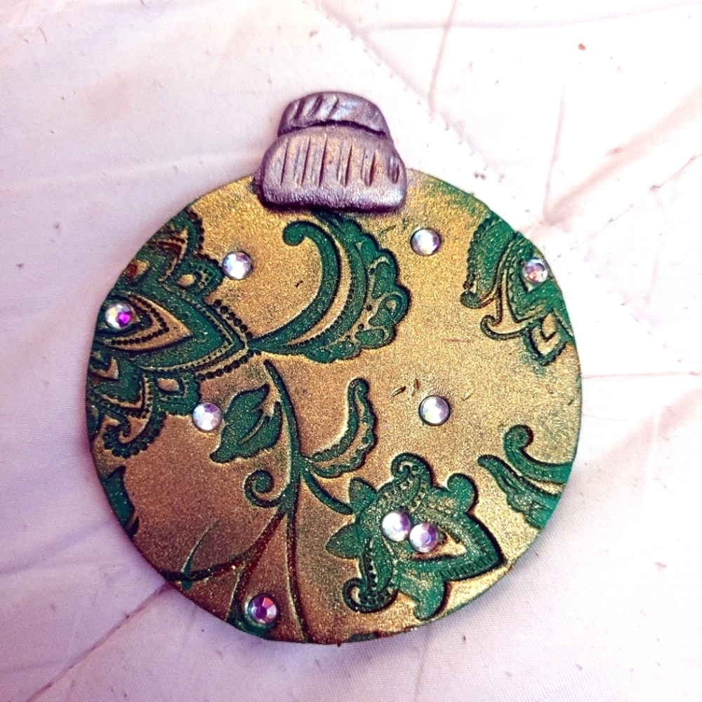 Handmade polymer clay ornaments